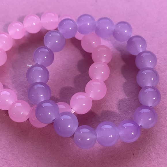 Beautiful pink and purple bracelets - Picture 5 of 6
